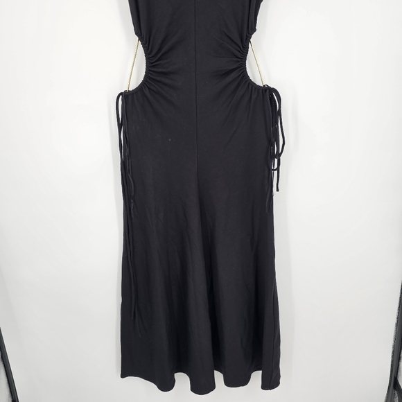 A.L.C. Black Midi Dress - Picture 6 of 9